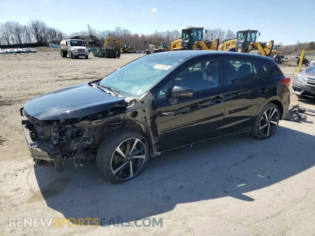 1 Photograph of a damaged car 4S3GTAM60M3706724 SUBARU IMPREZA 2021