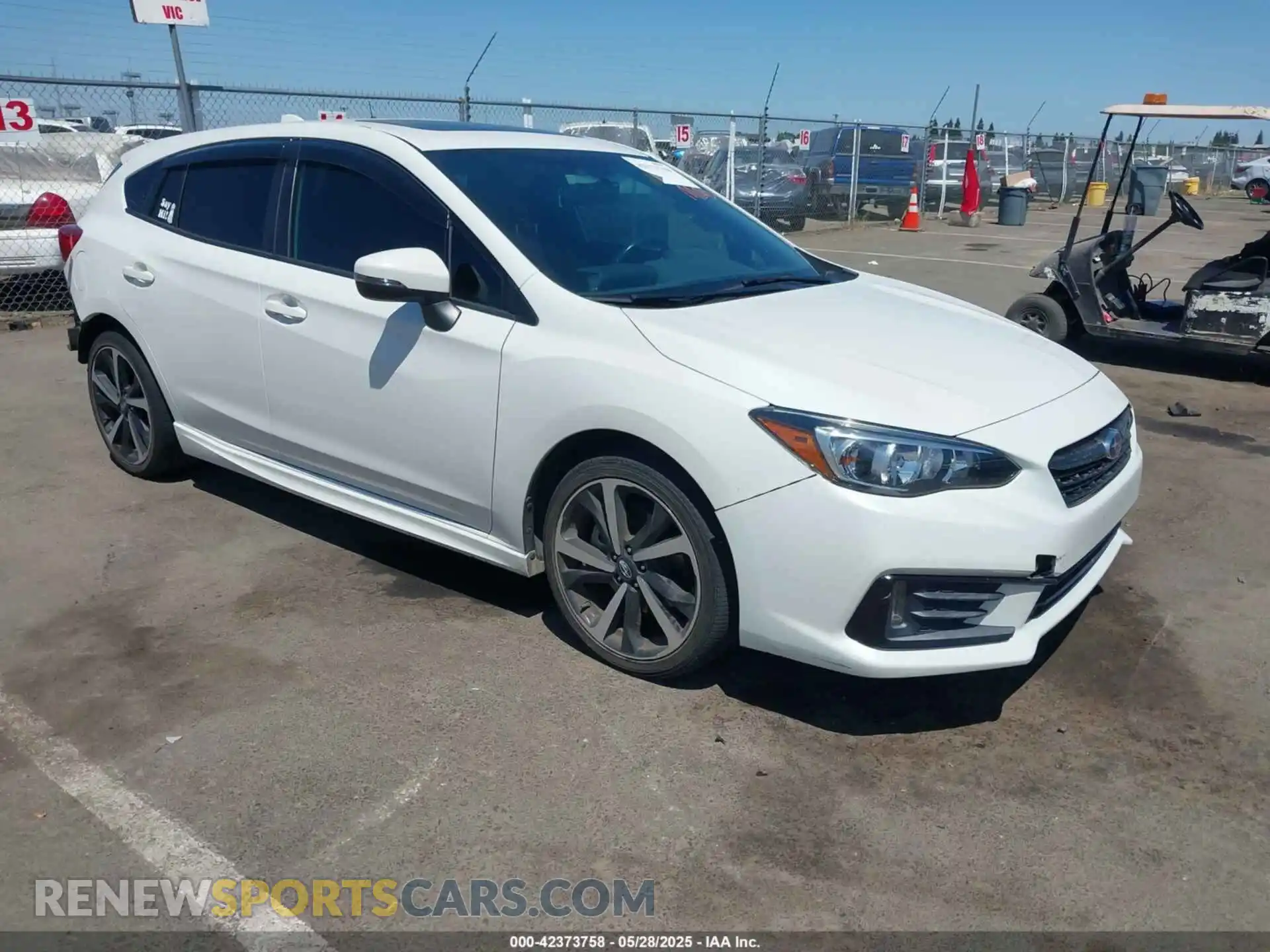 1 Photograph of a damaged car 4S3GTAM64M3710601 SUBARU IMPREZA 2021