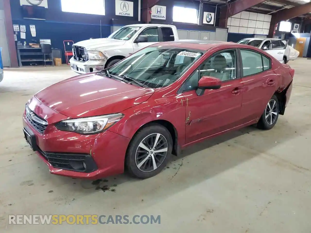 1 Photograph of a damaged car 4S3GKAD65N3603318 SUBARU IMPREZA 2022