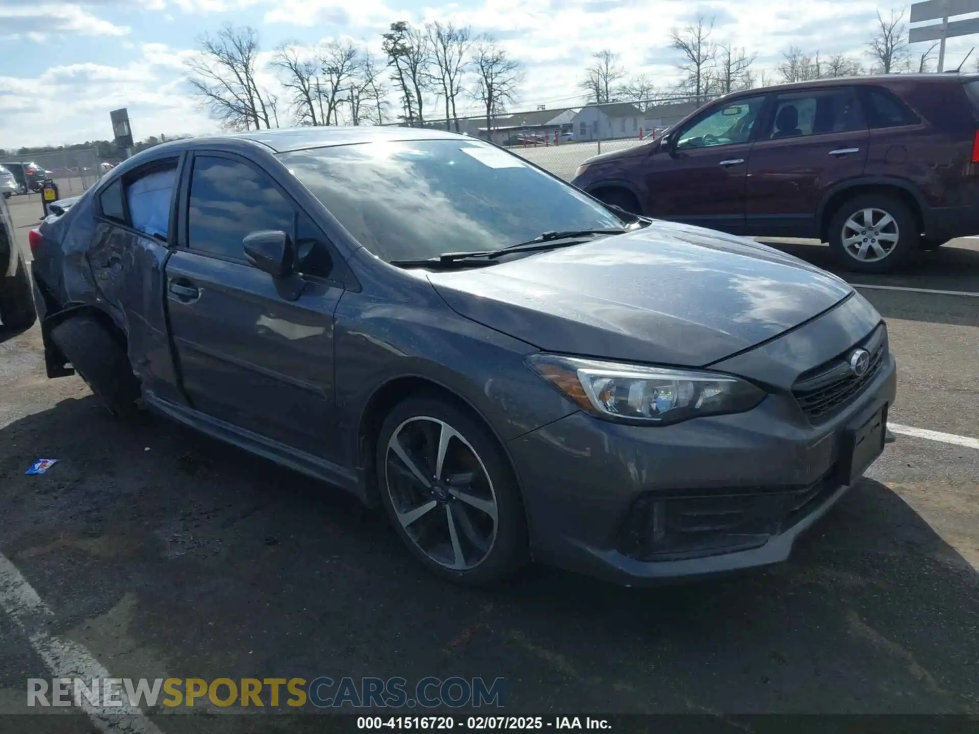 1 Photograph of a damaged car 4S3GKAM66N3607362 SUBARU IMPREZA 2022