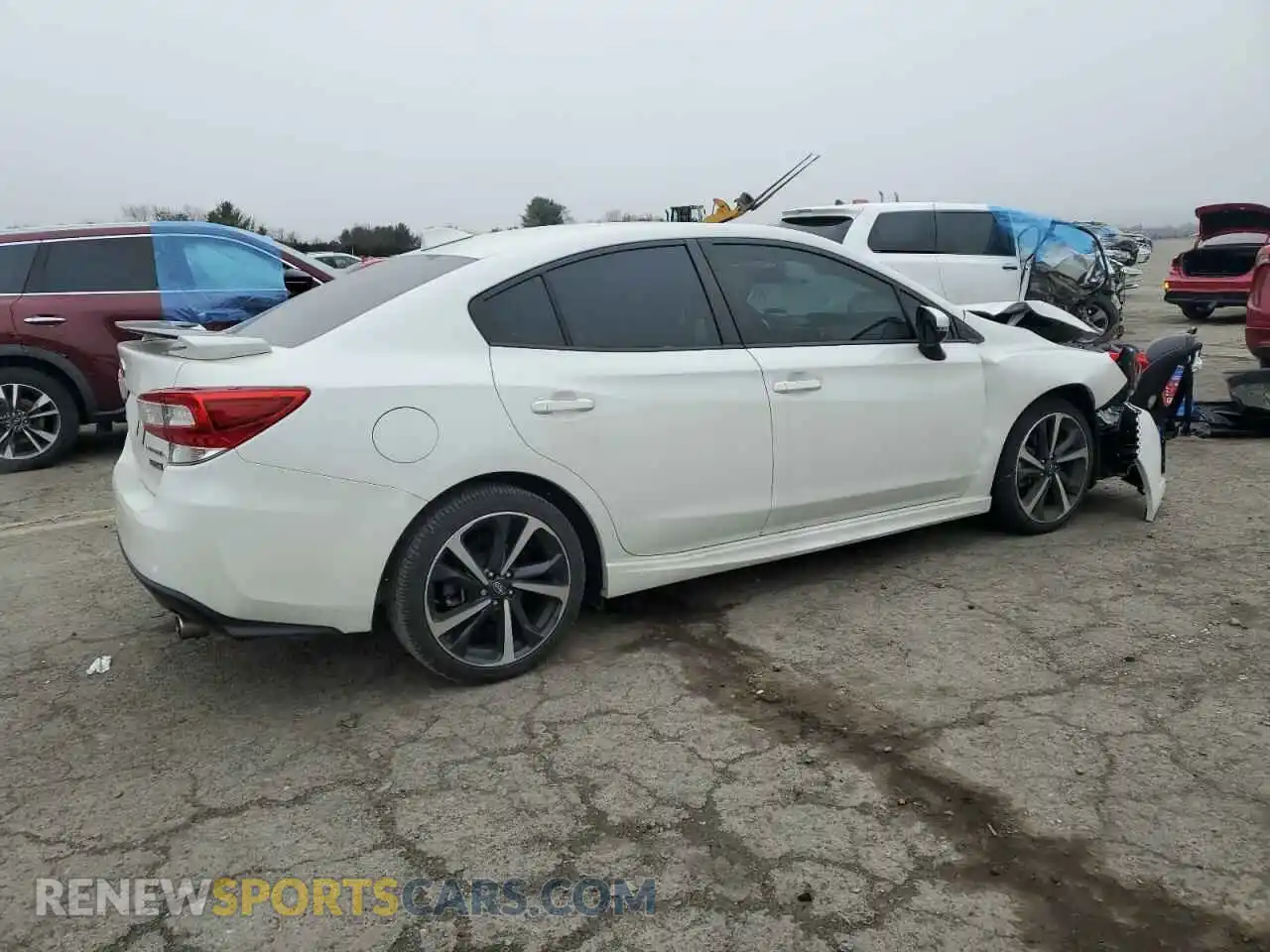 3 Photograph of a damaged car 4S3GKAM68N3605905 SUBARU IMPREZA 2022