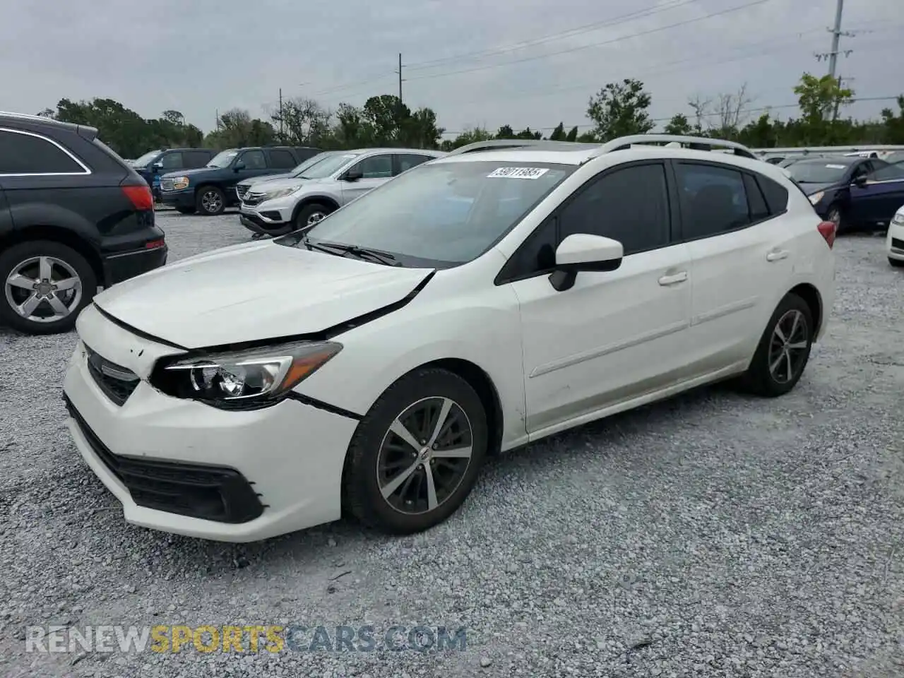 1 Photograph of a damaged car 4S3GTAD66N3710522 SUBARU IMPREZA 2022