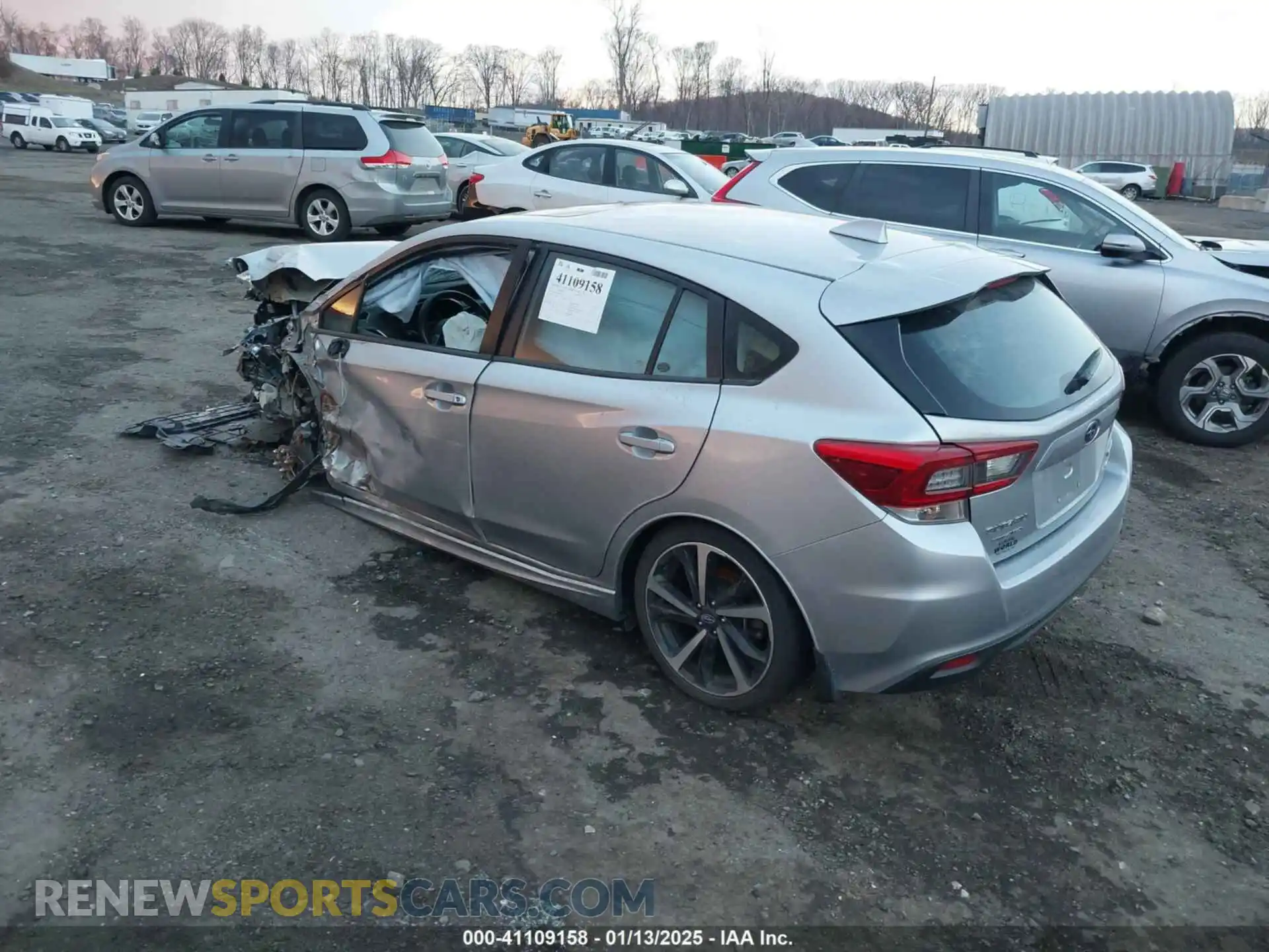 3 Photograph of a damaged car 4S3GTAM64N3704167 SUBARU IMPREZA 2022