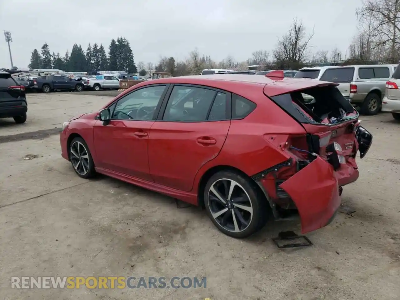 2 Photograph of a damaged car 4S3GTAM6XN3708272 SUBARU IMPREZA 2022