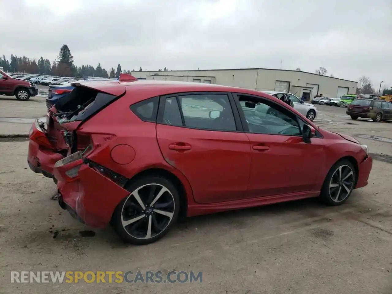 3 Photograph of a damaged car 4S3GTAM6XN3708272 SUBARU IMPREZA 2022