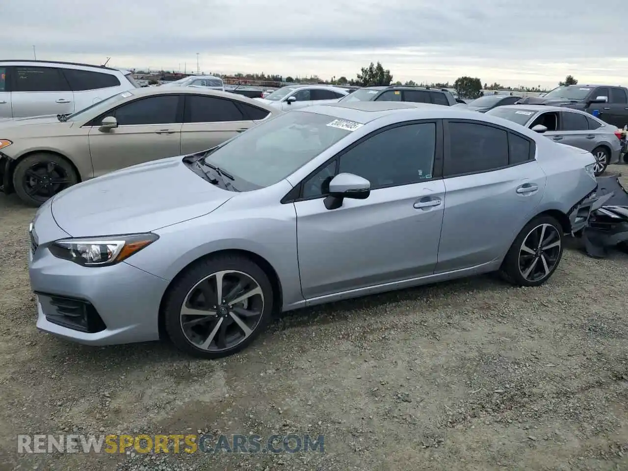1 Photograph of a damaged car 4S3GKAM65P3603533 SUBARU IMPREZA 2023