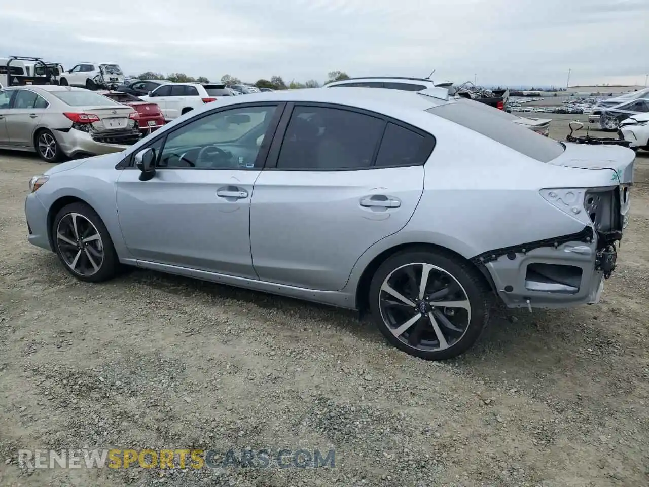 2 Photograph of a damaged car 4S3GKAM65P3603533 SUBARU IMPREZA 2023