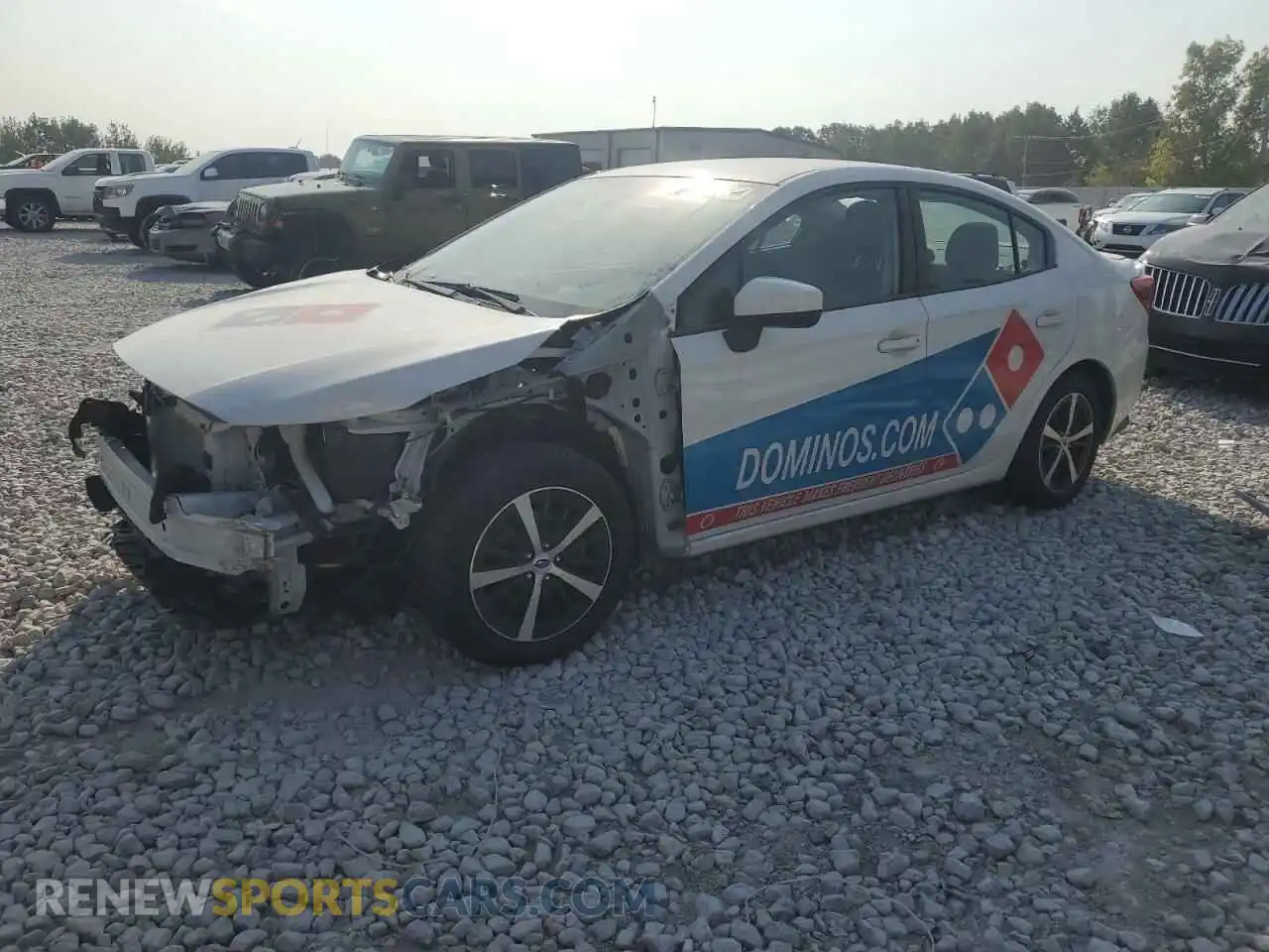 1 Photograph of a damaged car 4S3GKAV61P3604032 SUBARU IMPREZA 2023