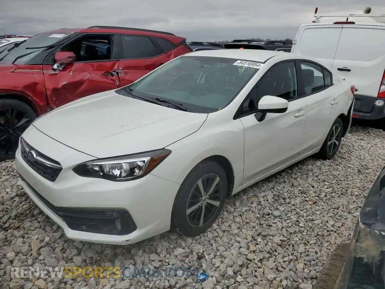1 Photograph of a damaged car 4S3GKAV66P3603880 SUBARU IMPREZA 2023