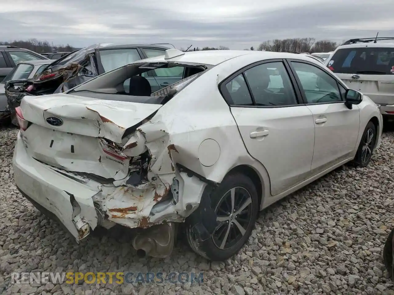 3 Photograph of a damaged car 4S3GKAV66P3603880 SUBARU IMPREZA 2023