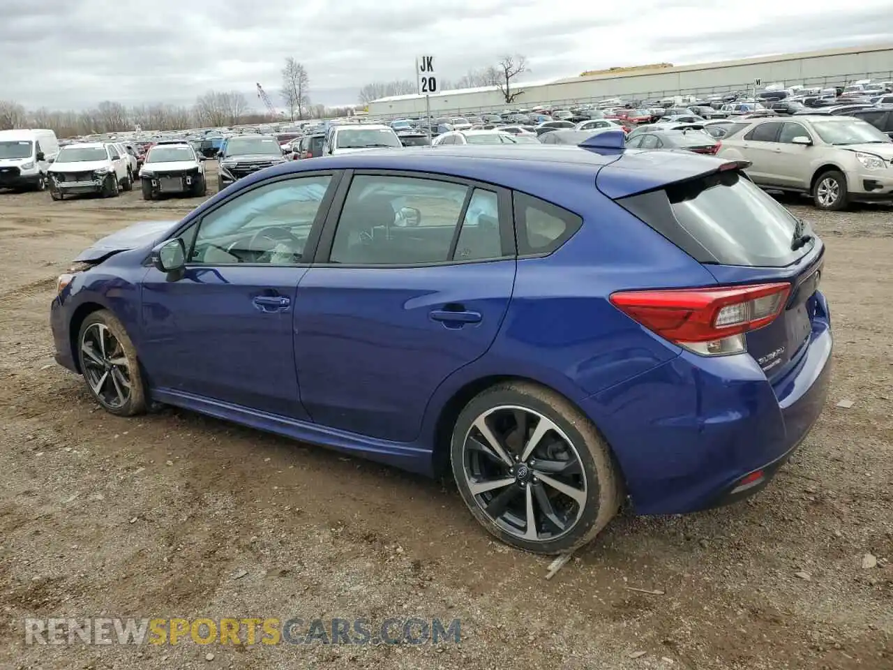 2 Photograph of a damaged car 4S3GTAM65P3711034 SUBARU IMPREZA 2023