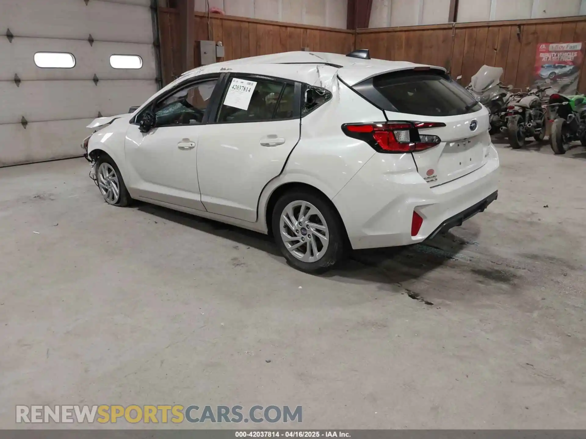 3 Photograph of a damaged car JF1GUABC1R8302840 SUBARU IMPREZA 2024
