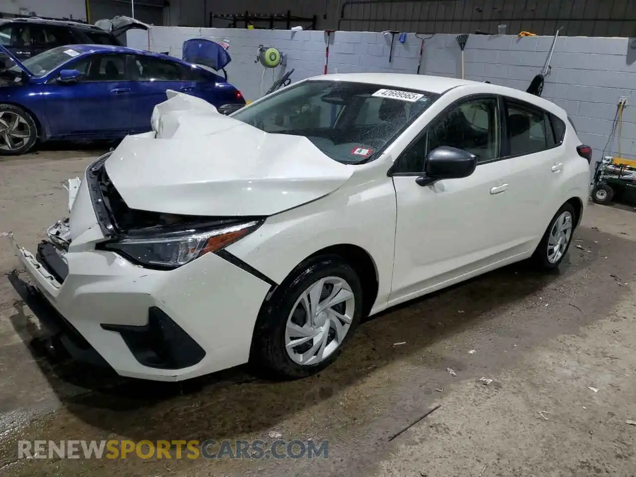 1 Photograph of a damaged car JF1GUABC2R8229476 SUBARU IMPREZA 2024