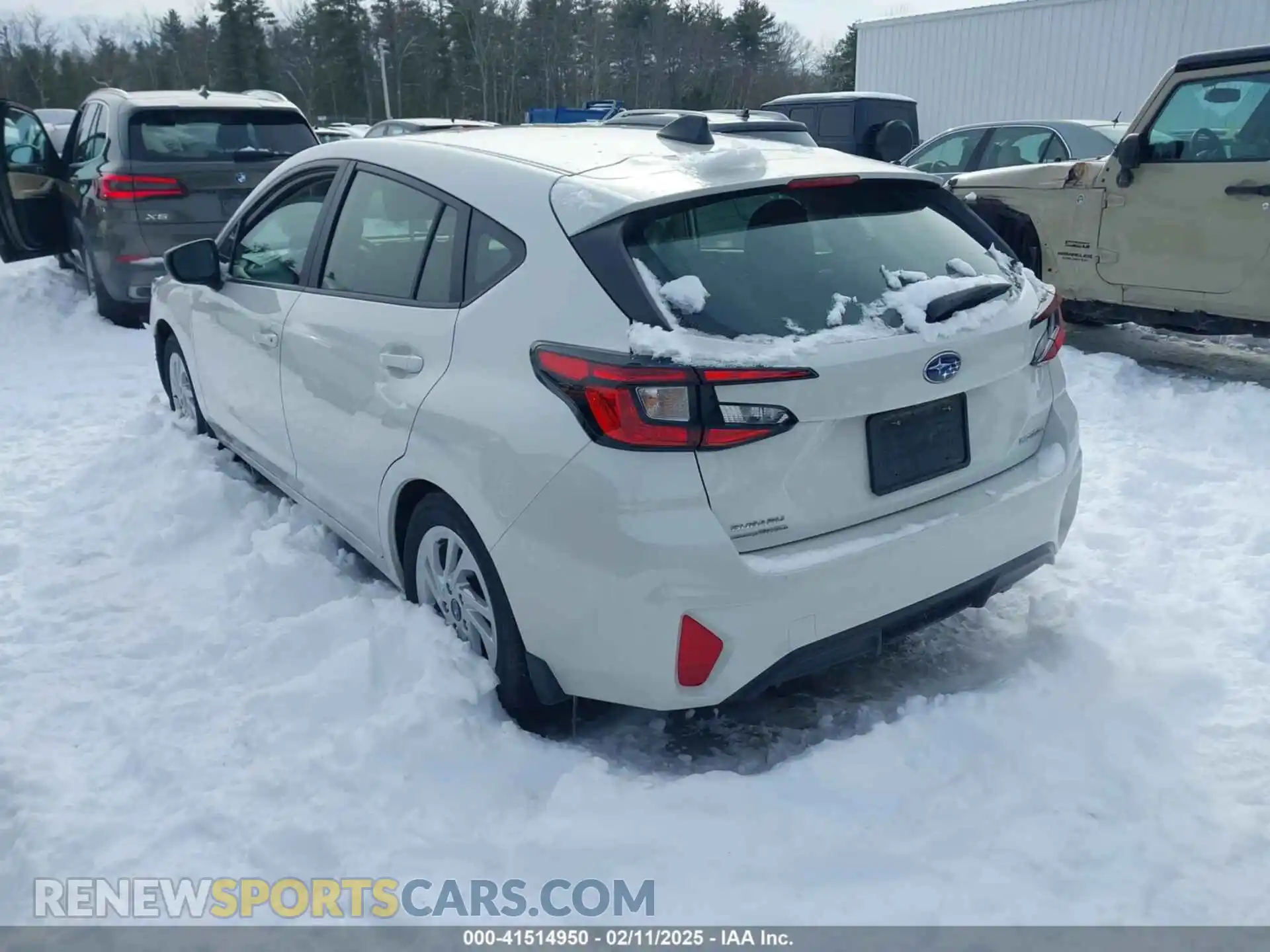 3 Photograph of a damaged car JF1GUABC4R8325612 SUBARU IMPREZA 2024