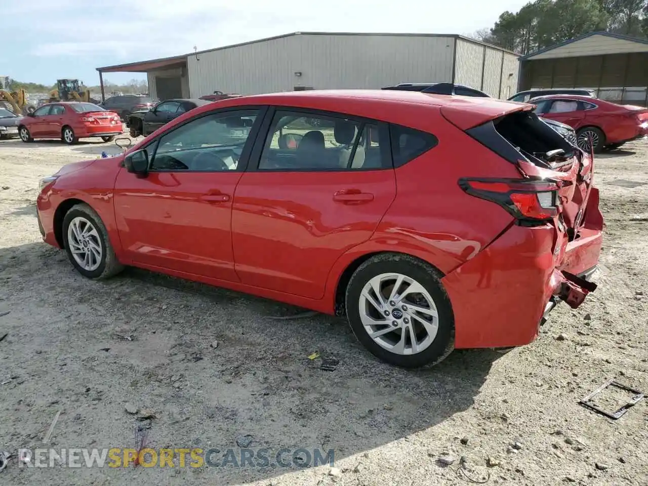 2 Photograph of a damaged car JF1GUABC4R8326078 SUBARU IMPREZA 2024