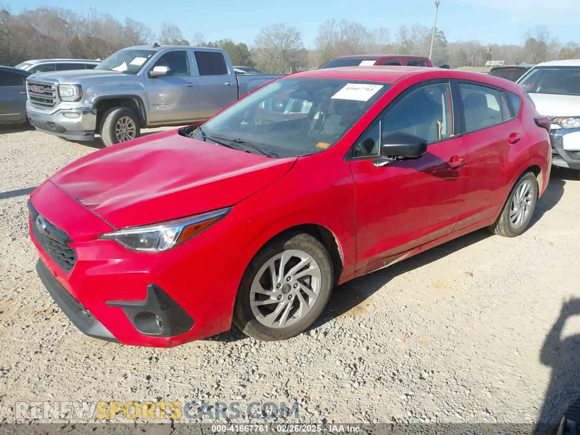 2 Photograph of a damaged car JF1GUABC5R8376035 SUBARU IMPREZA 2024