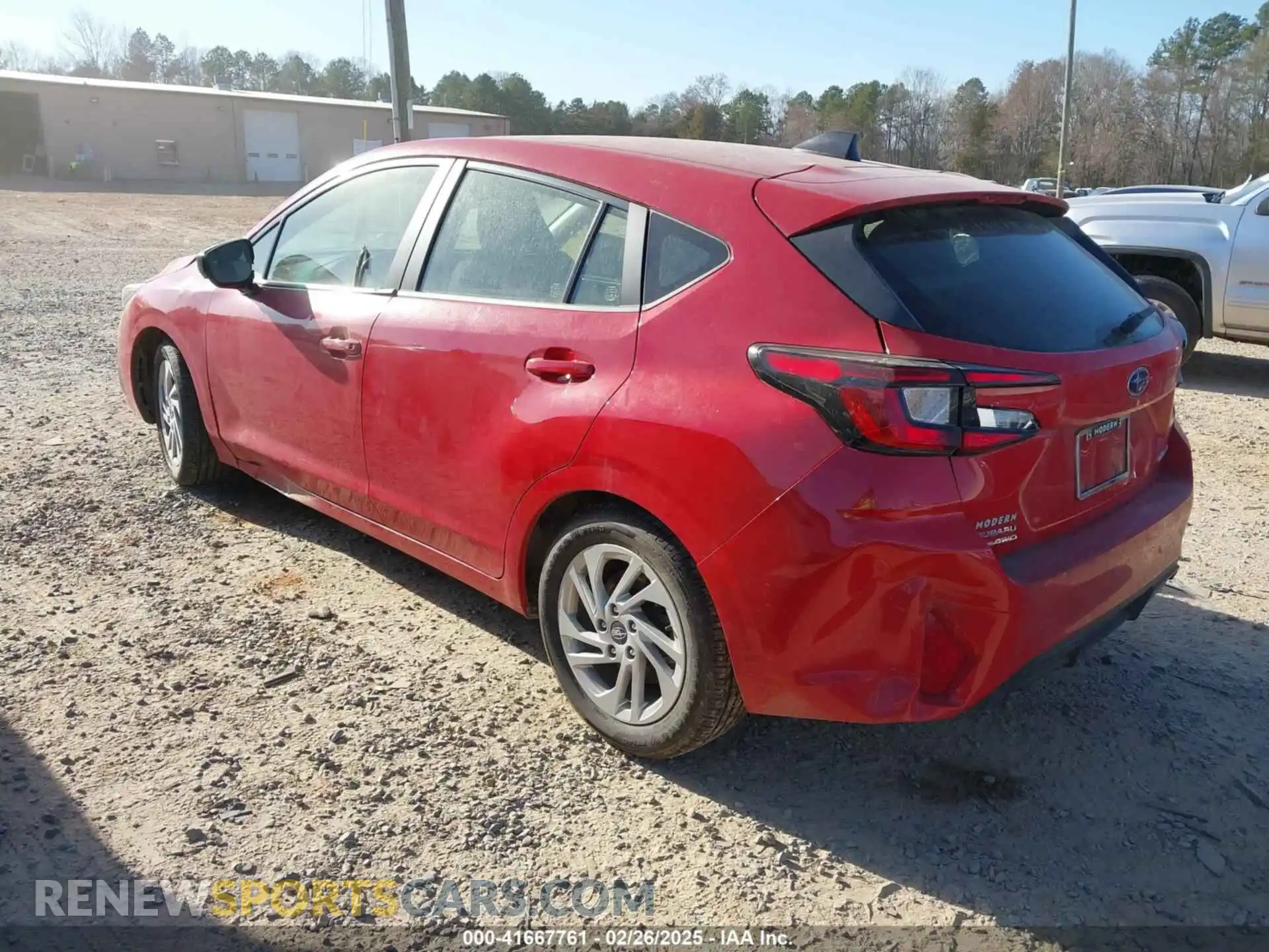 3 Photograph of a damaged car JF1GUABC5R8376035 SUBARU IMPREZA 2024