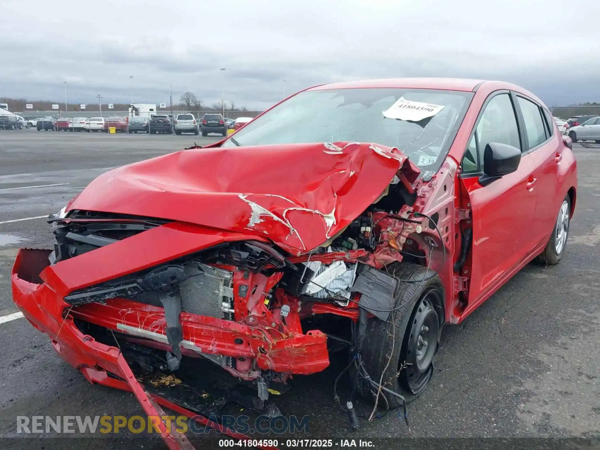 2 Photograph of a damaged car JF1GUABC6R8908229 SUBARU IMPREZA 2024