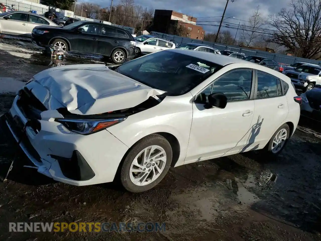 1 Photograph of a damaged car JF1GUABCXR8306479 SUBARU IMPREZA 2024