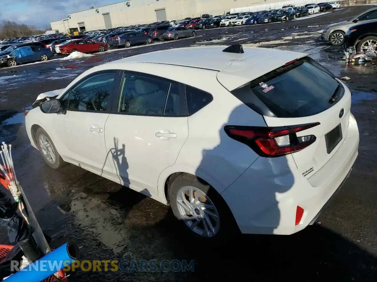 2 Photograph of a damaged car JF1GUABCXR8306479 SUBARU IMPREZA 2024