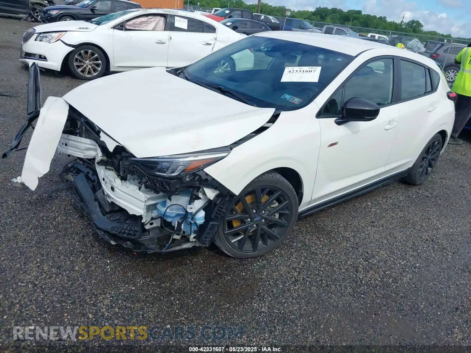 2 Photograph of a damaged car JF1GUHHC7R8865729 SUBARU IMPREZA 2024