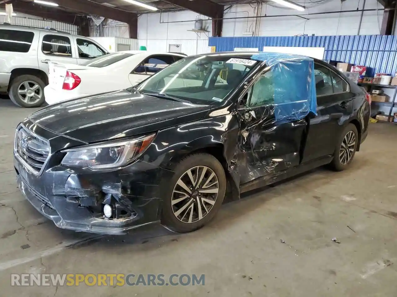 1 Photograph of a damaged car 4S3BNAF61K3017208 SUBARU LEGACY 2019