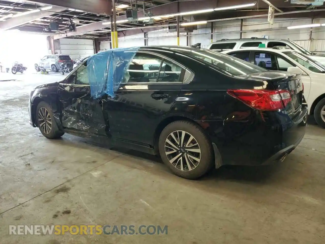 2 Photograph of a damaged car 4S3BNAF61K3017208 SUBARU LEGACY 2019