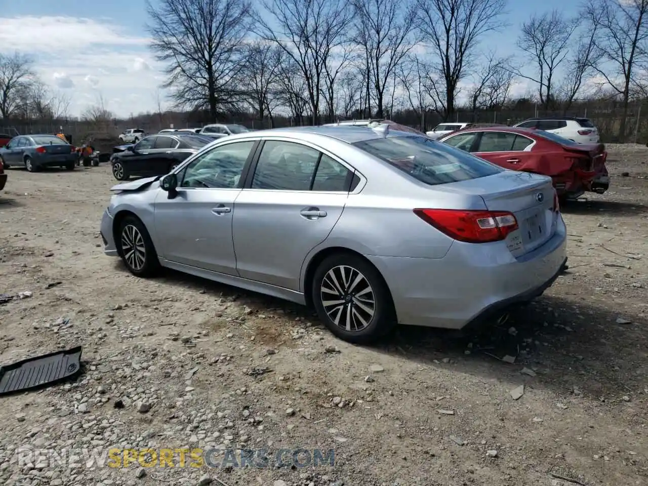 2 Photograph of a damaged car 4S3BNAF64K3020992 SUBARU LEGACY 2019