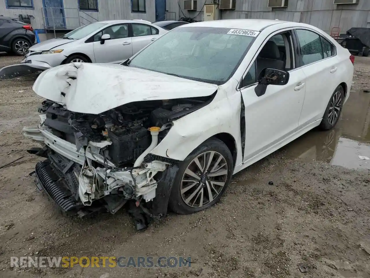 1 Photograph of a damaged car 4S3BNAF64K3032995 SUBARU LEGACY 2019
