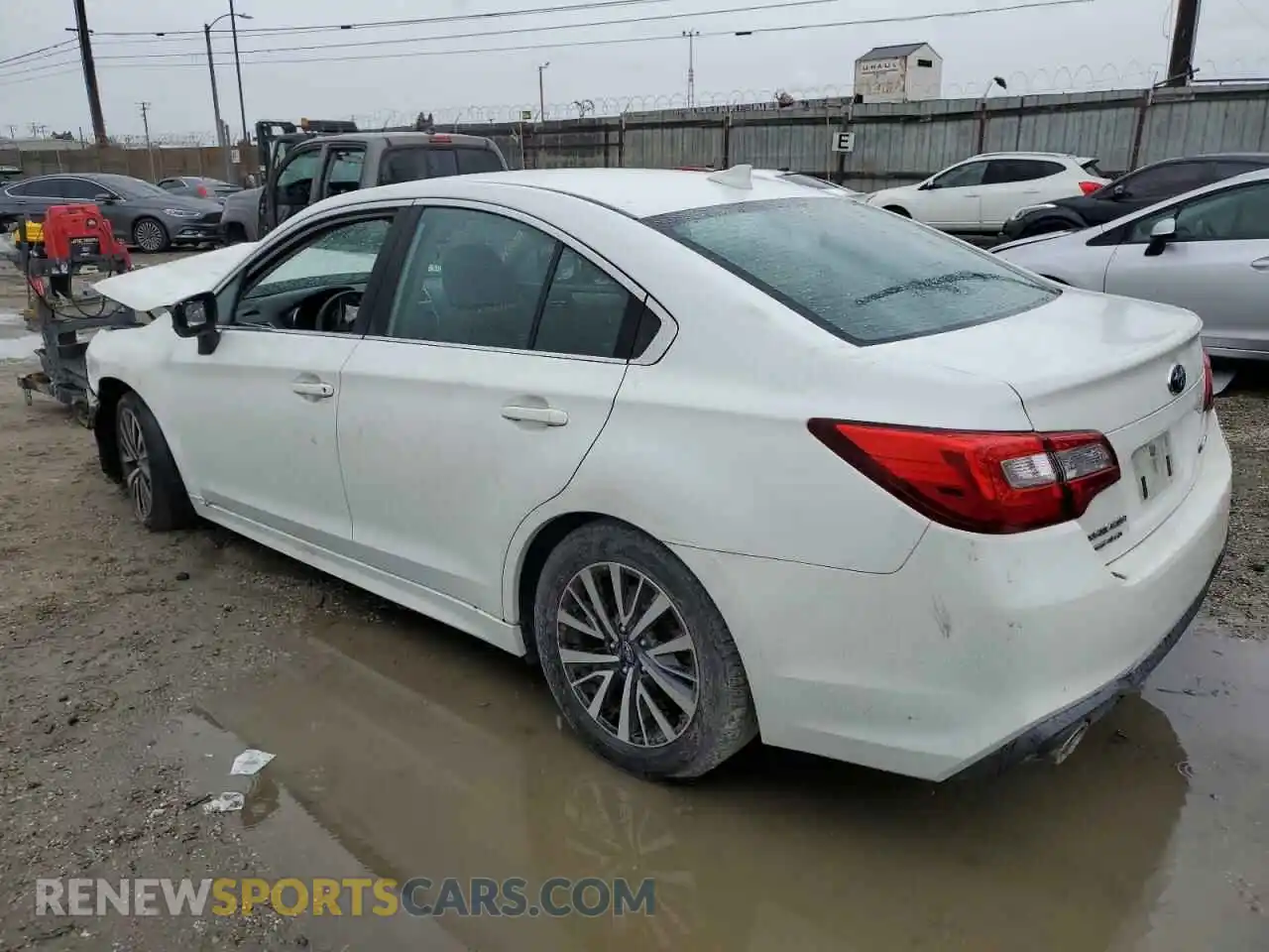 2 Photograph of a damaged car 4S3BNAF64K3032995 SUBARU LEGACY 2019
