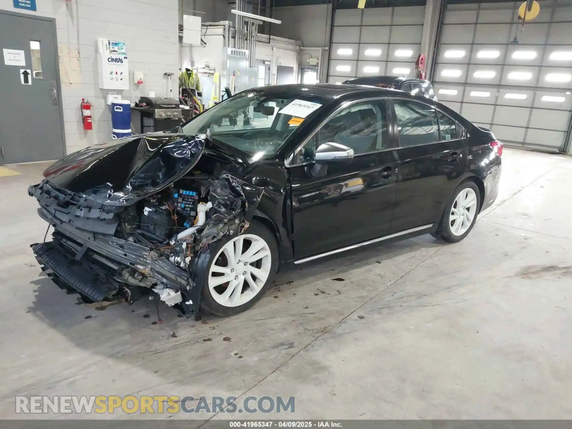 2 Photograph of a damaged car 4S3BNAS60K3023281 SUBARU LEGACY 2019