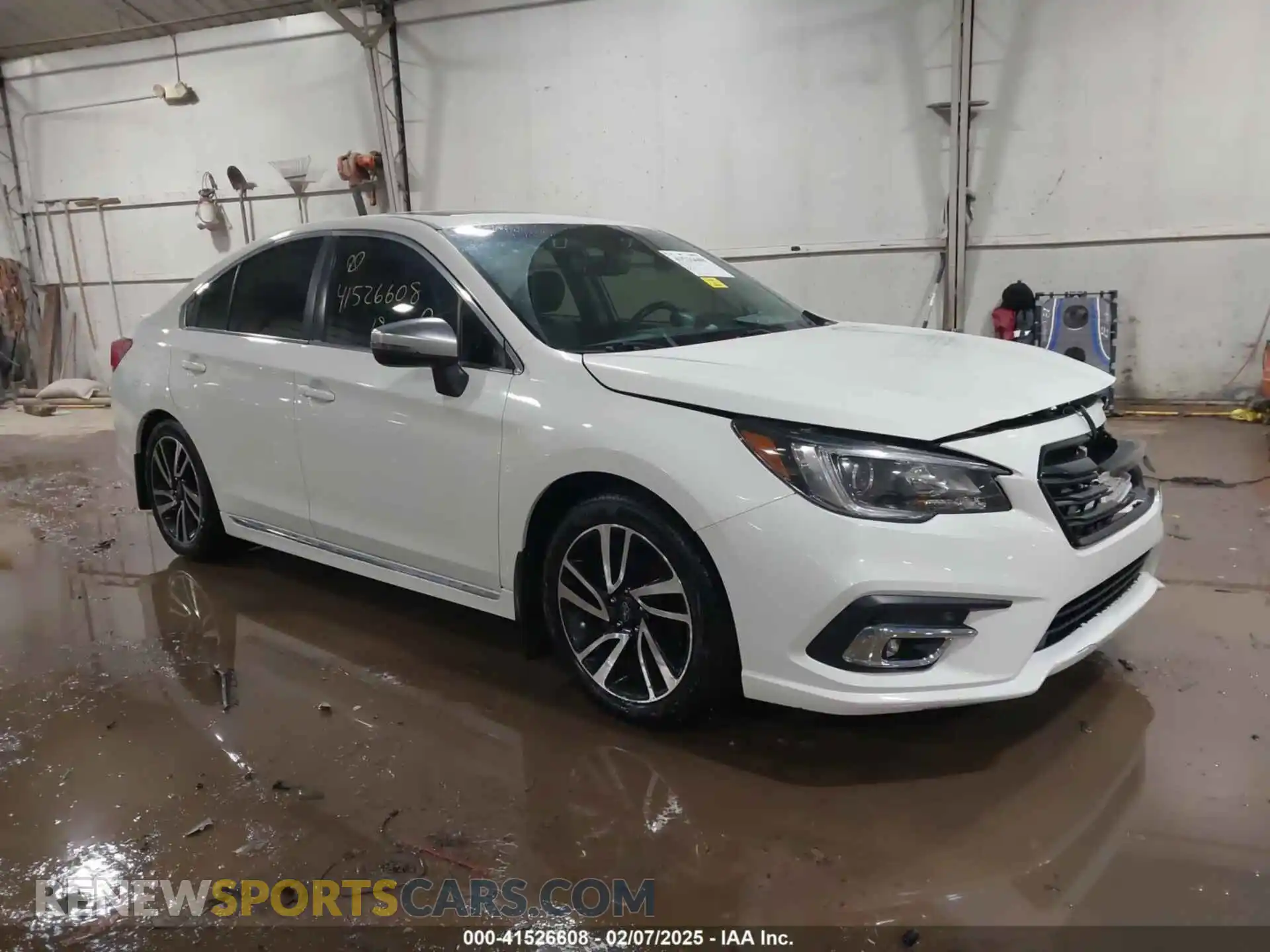 1 Photograph of a damaged car 4S3BNAS60K3035401 SUBARU LEGACY 2019