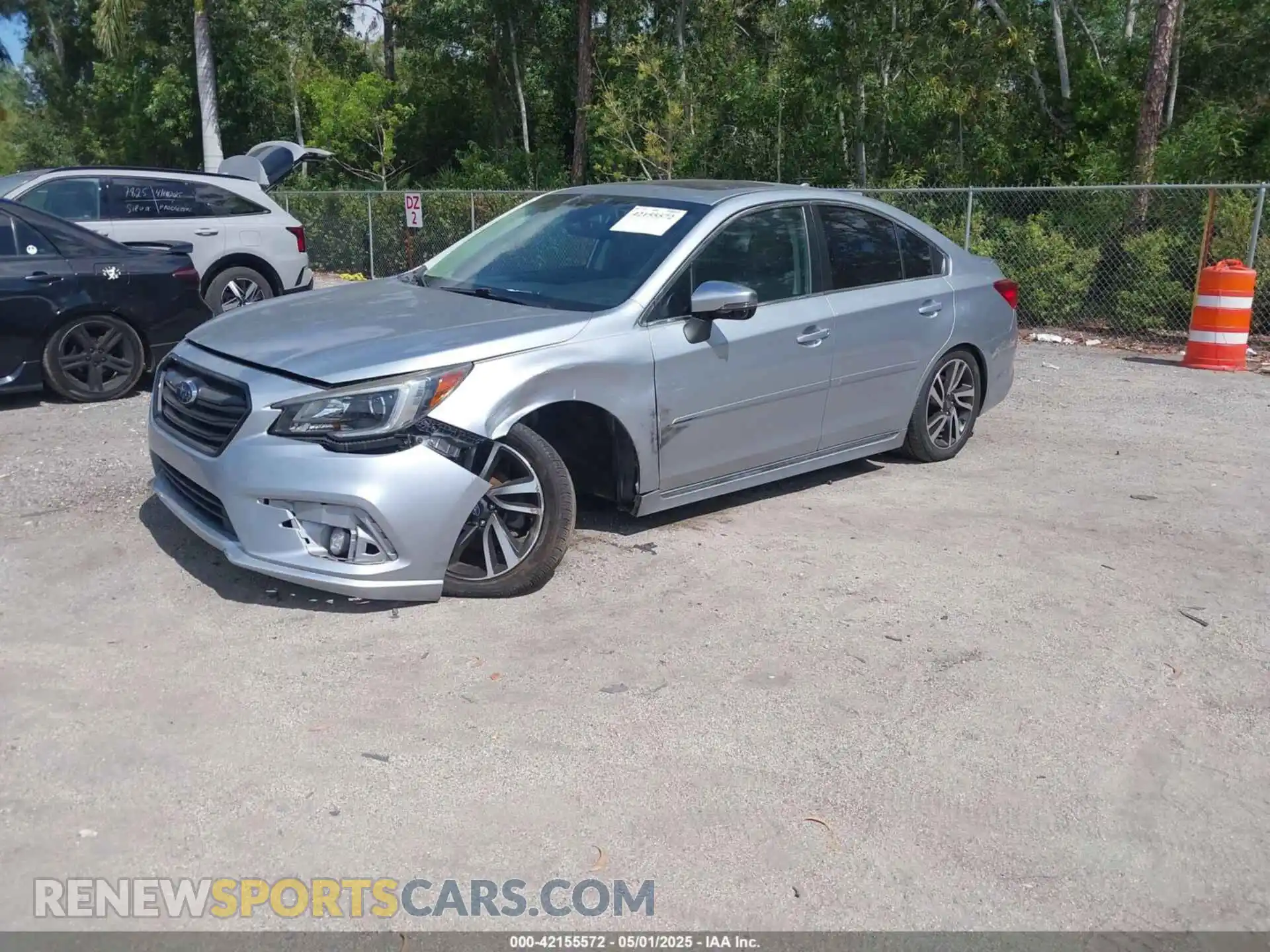 2 Photograph of a damaged car 4S3BNAS68K3004560 SUBARU LEGACY 2019