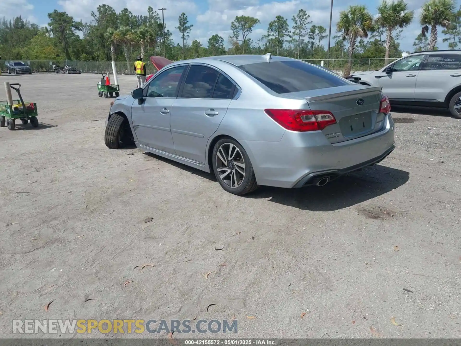 3 Photograph of a damaged car 4S3BNAS68K3004560 SUBARU LEGACY 2019