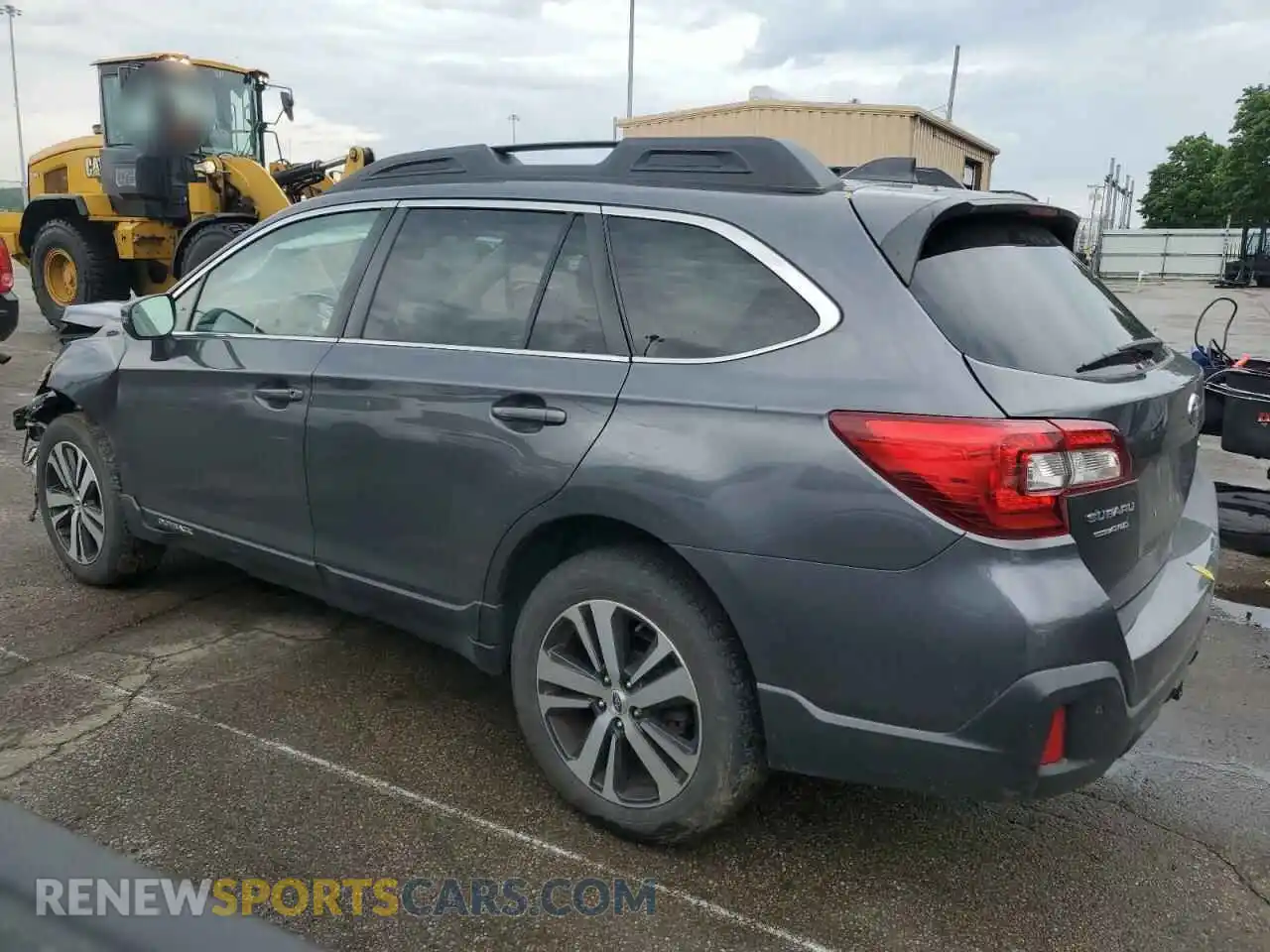 2 Photograph of a damaged car 4S4BSANC0K3240383 SUBARU LEGACY 2019
