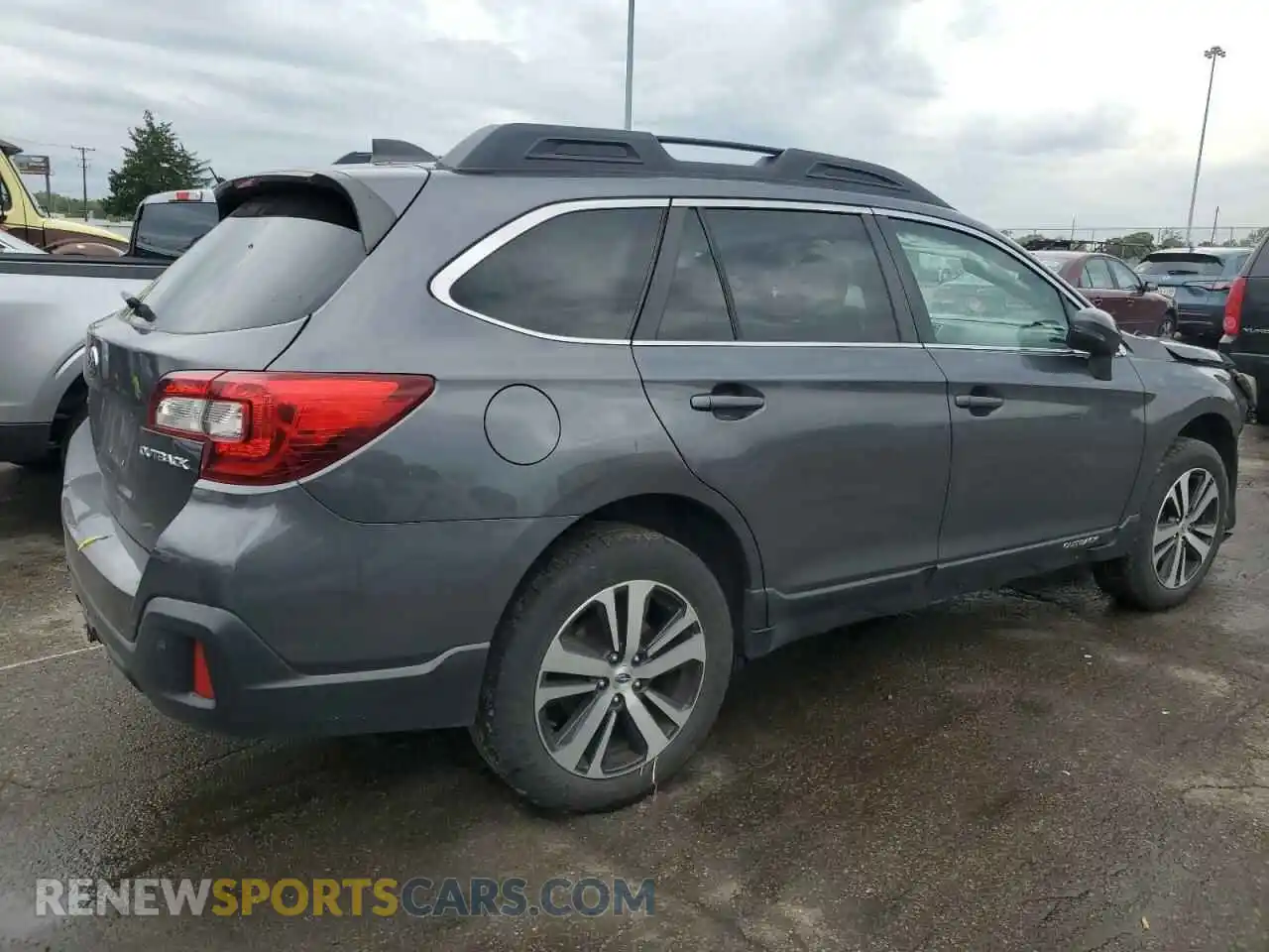 3 Photograph of a damaged car 4S4BSANC0K3240383 SUBARU LEGACY 2019