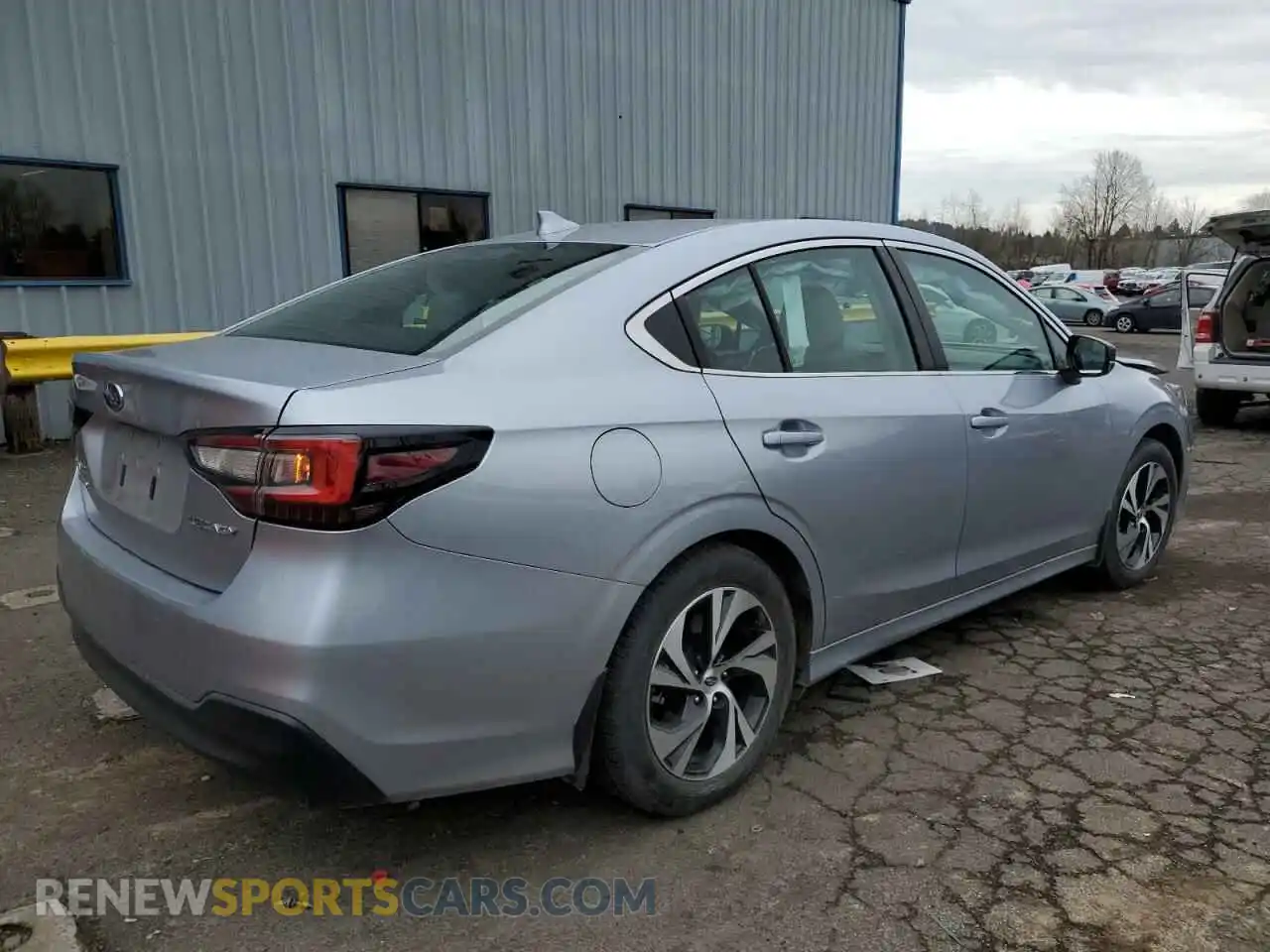 3 Photograph of a damaged car 4S3BWAB63L3033558 SUBARU LEGACY 2020
