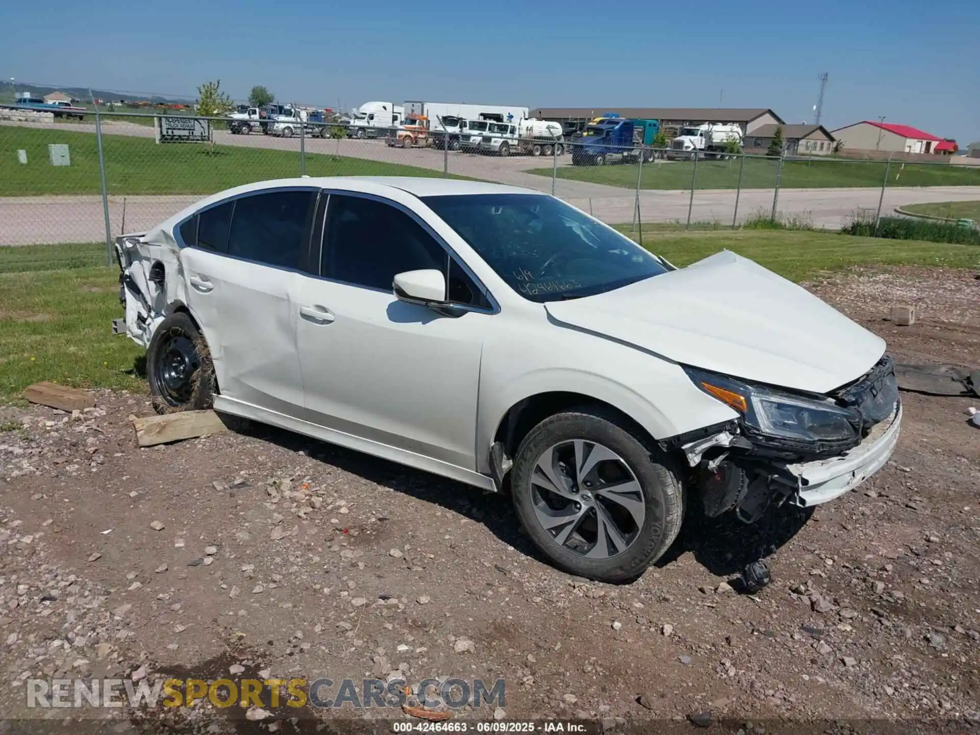1 fotografías del automóvil dañado 4S3BWAC63L3030643 SUBARU LEGACY 2020