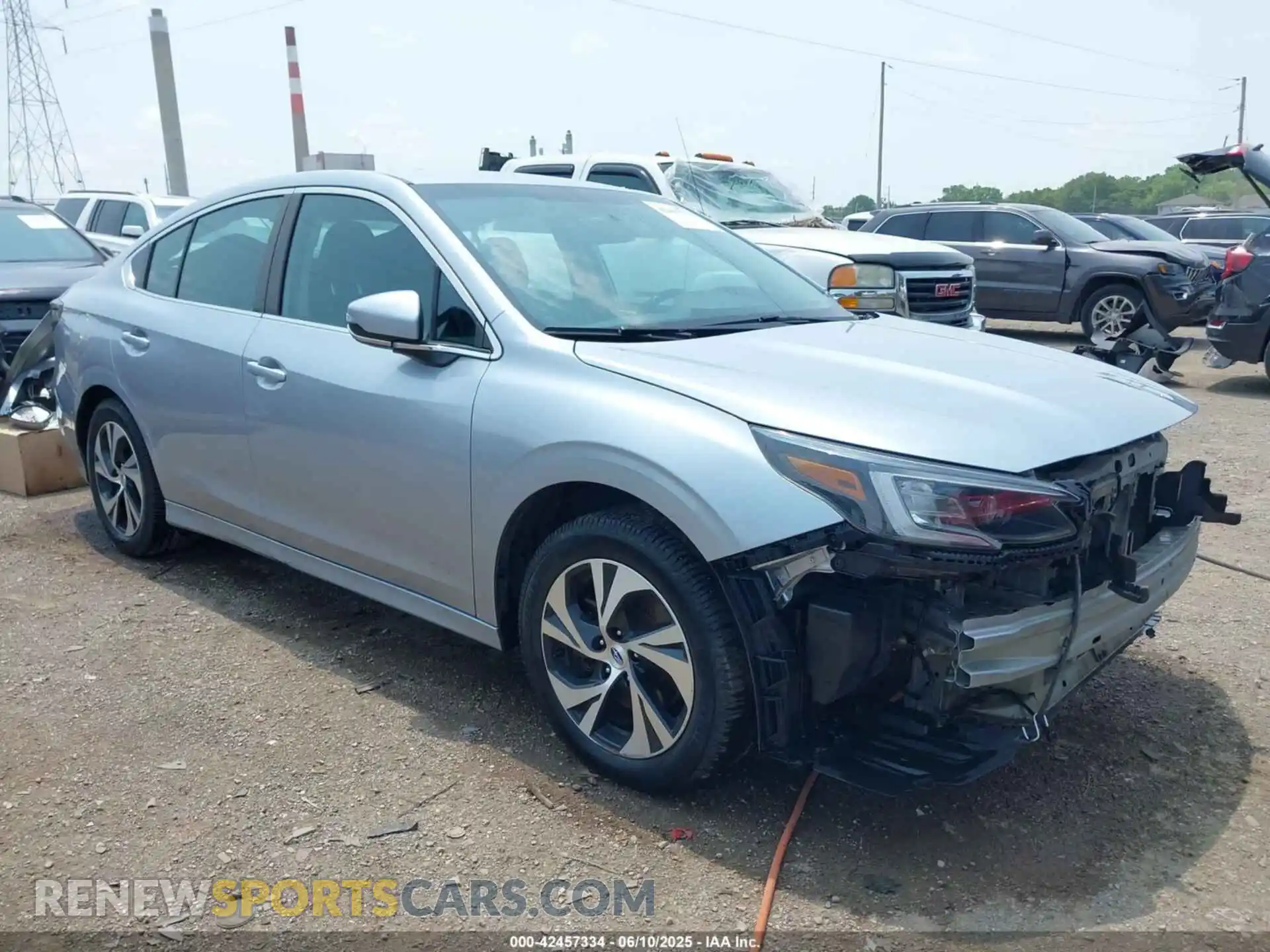 1 fotografías del automóvil dañado 4S3BWAC64L3028805 SUBARU LEGACY 2020