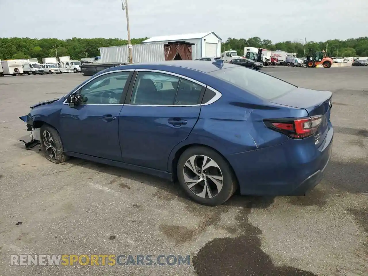2 Photograph of a damaged car 4S3BWAC67L3020245 SUBARU LEGACY 2020