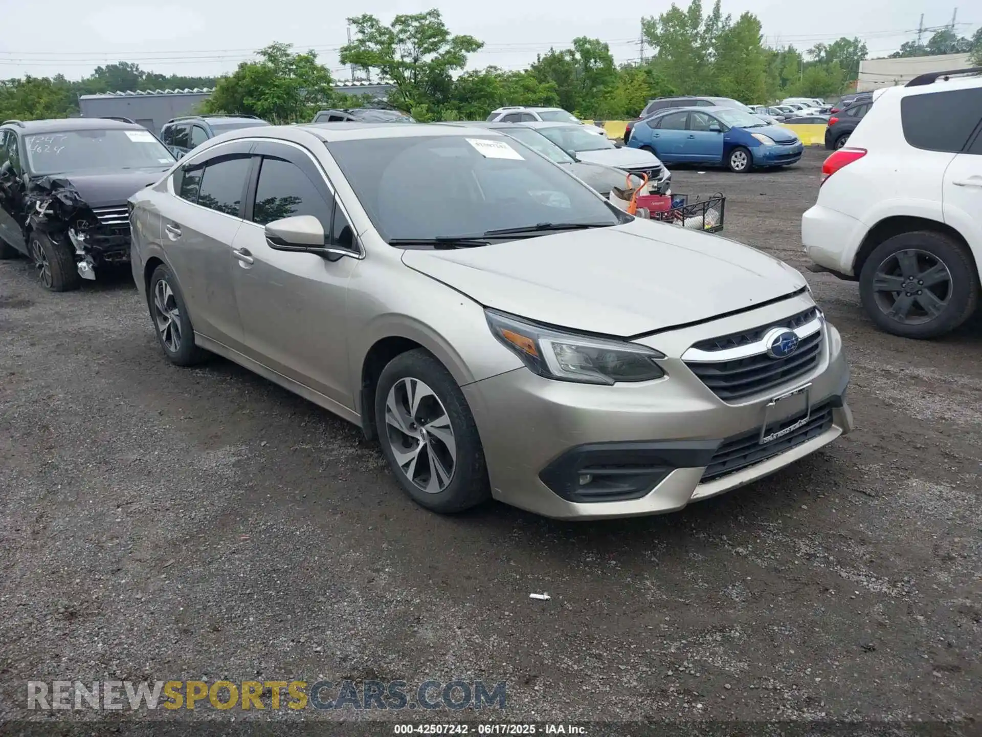 1 fotografías del automóvil dañado 4S3BWAE68L3019909 SUBARU LEGACY 2020