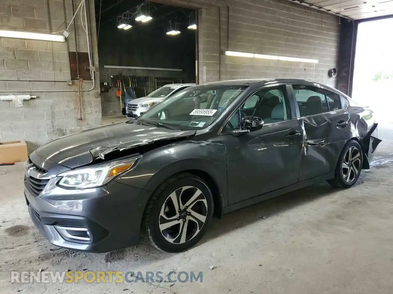 1 fotografías del automóvil dañado 4S3BWAL67L3010010 SUBARU LEGACY 2020