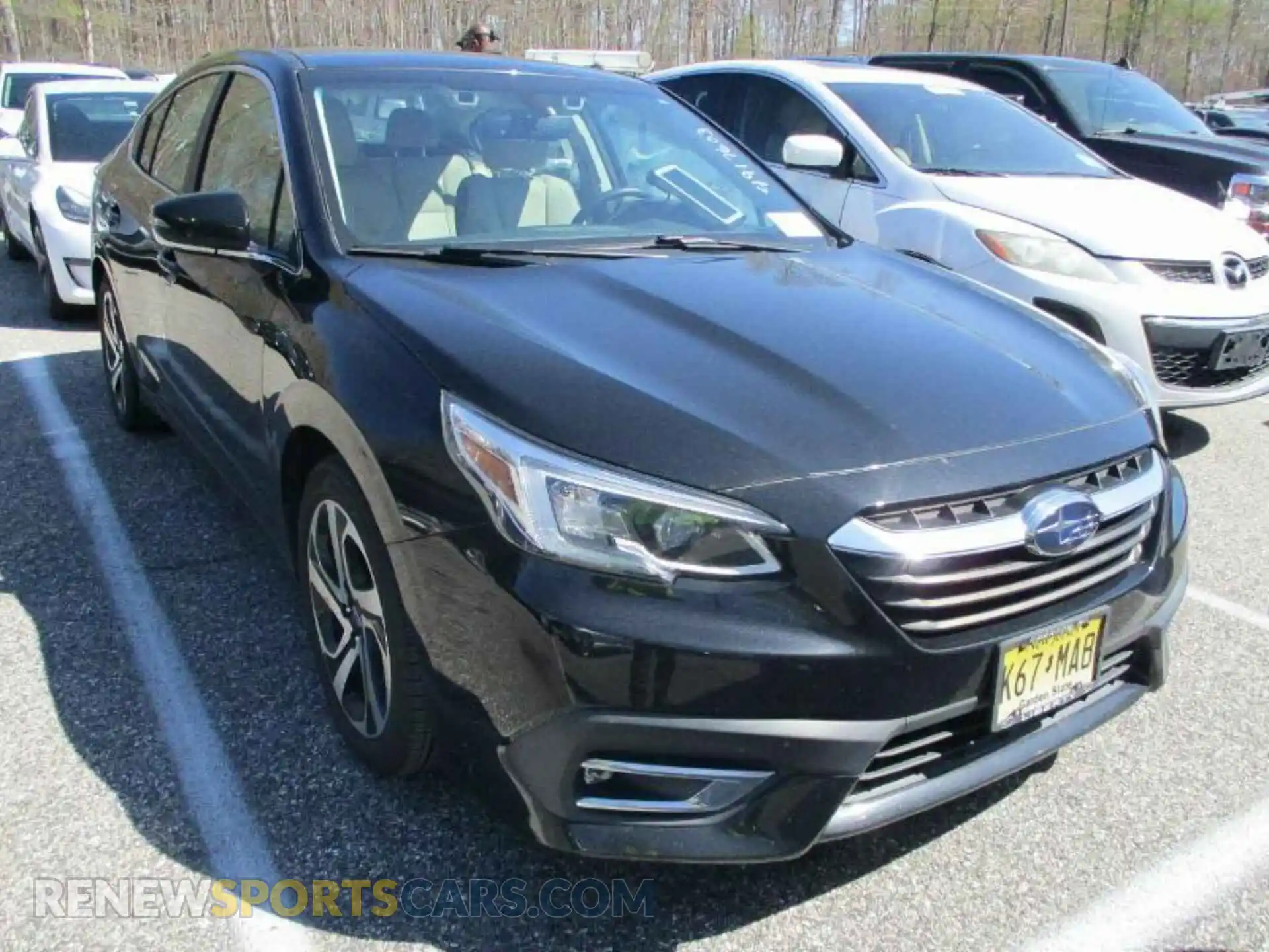 2 Photograph of a damaged car 4S3BWAL67L3012176 SUBARU LEGACY 2020