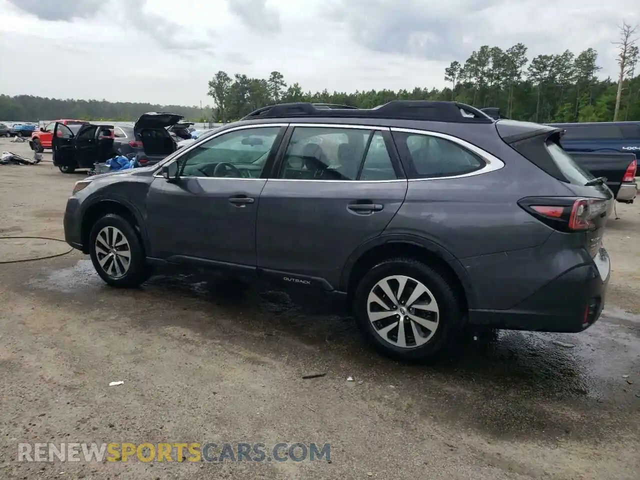2 Photograph of a damaged car 4S4BTAAC4L3217810 SUBARU LEGACY 2020