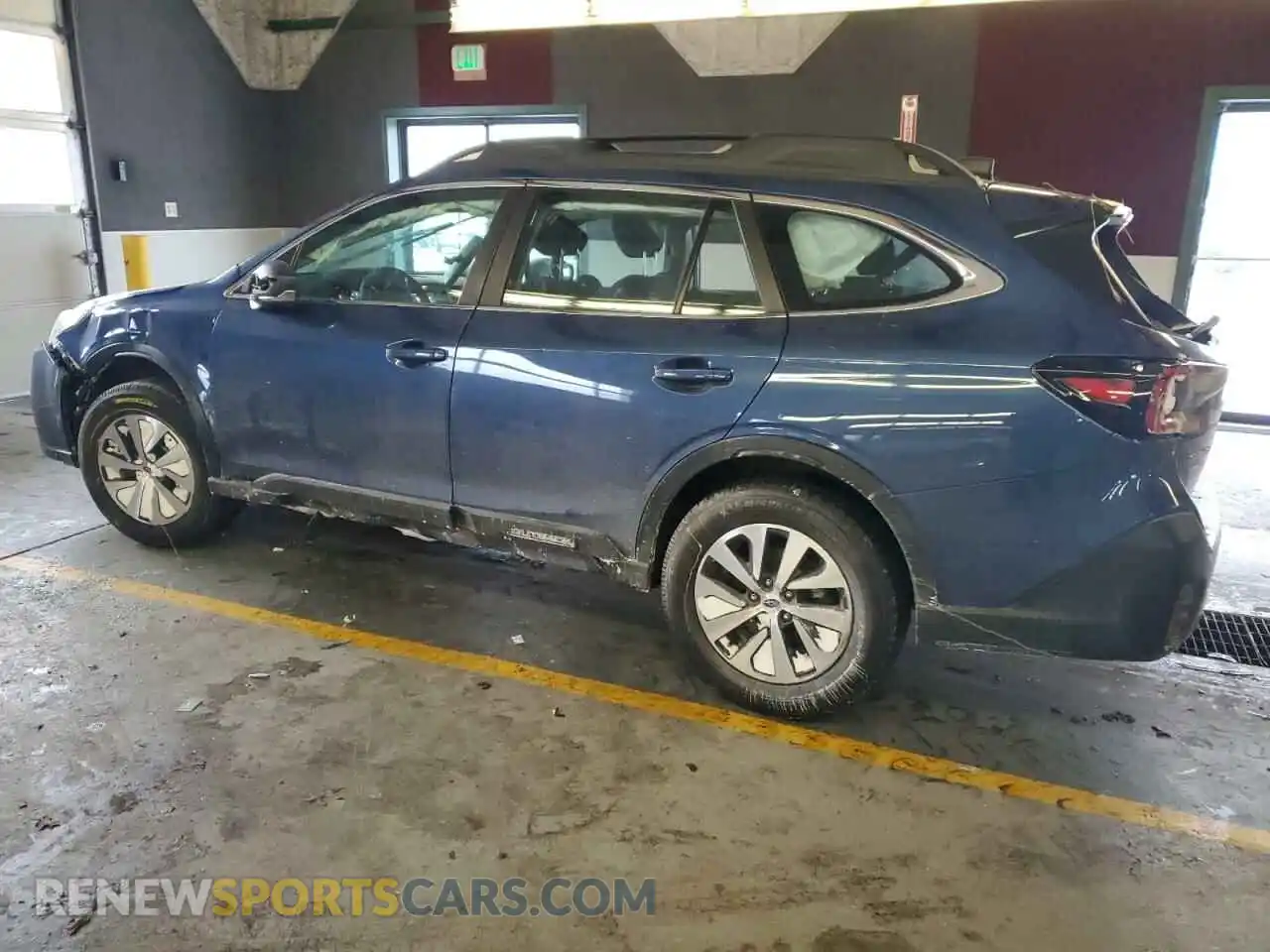 2 Photograph of a damaged car 4S4BTAAC5L3266353 SUBARU LEGACY 2020