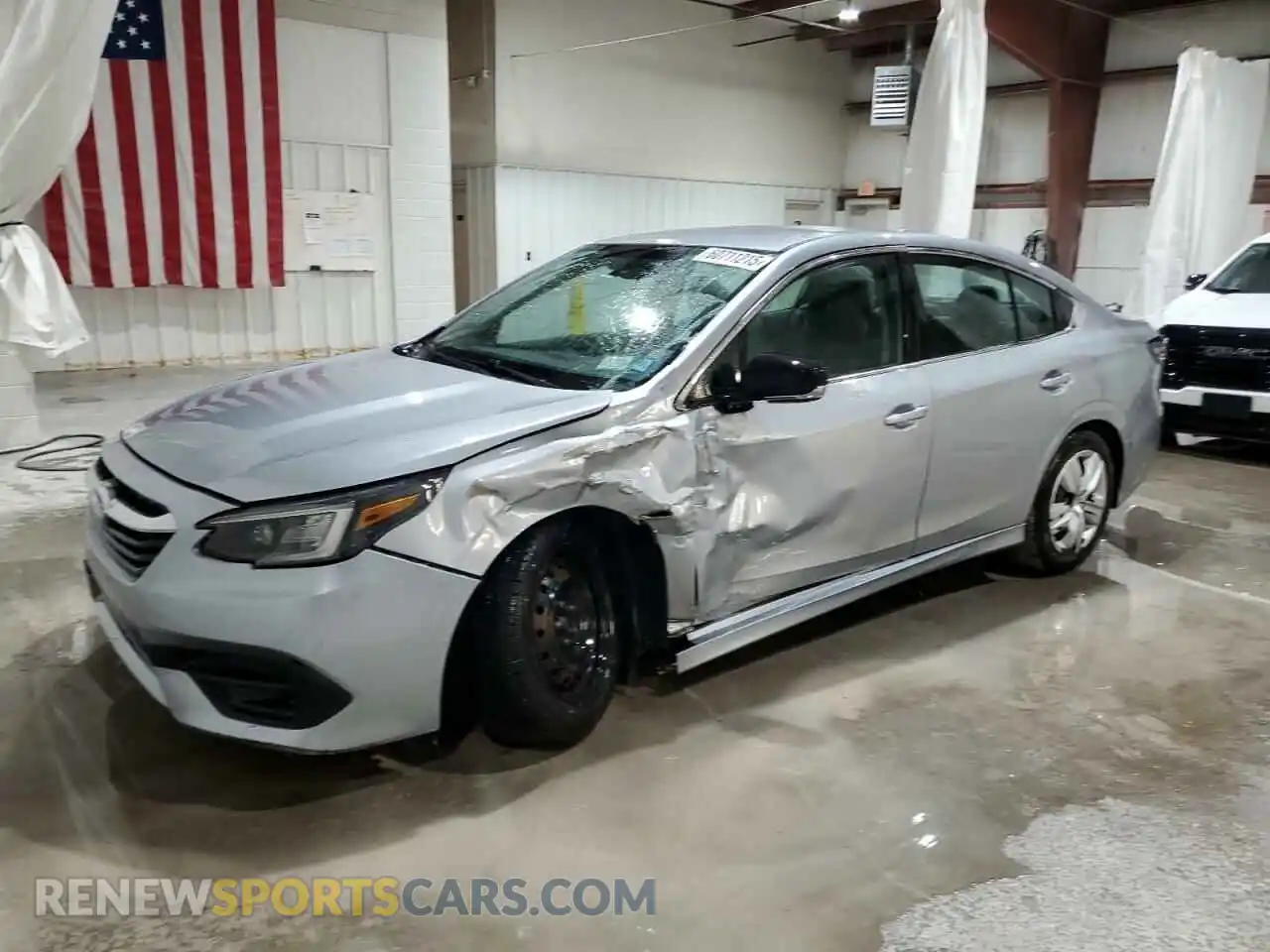 1 Photograph of a damaged car 4S3BWAA69M3020574 SUBARU LEGACY 2021