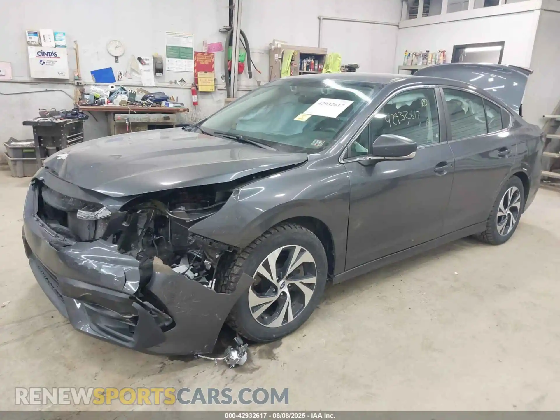 2 Photograph of a damaged car 4S3BWAB60M3004035 SUBARU LEGACY 2021