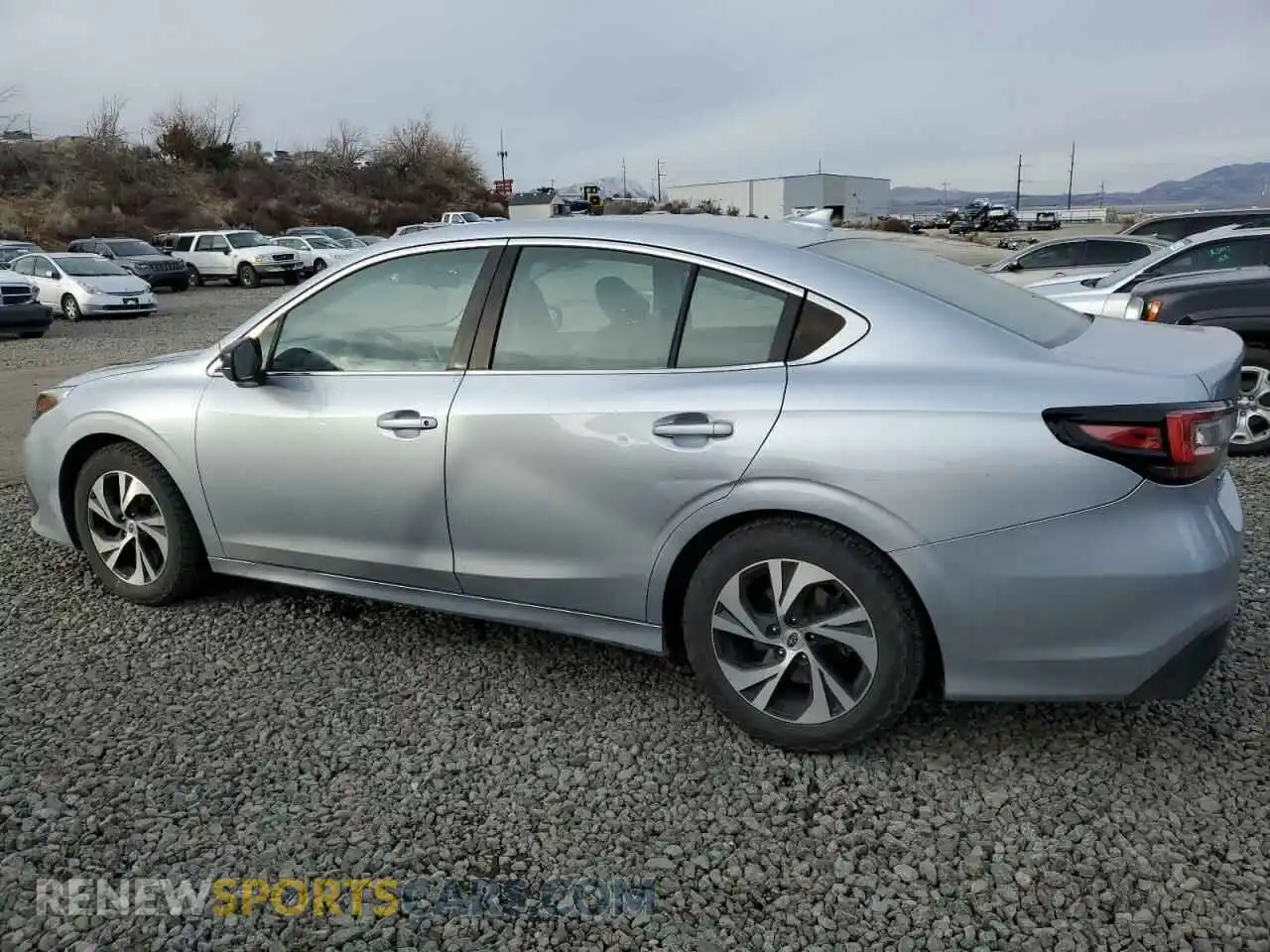 2 Photograph of a damaged car 4S3BWAB61M3016808 SUBARU LEGACY 2021