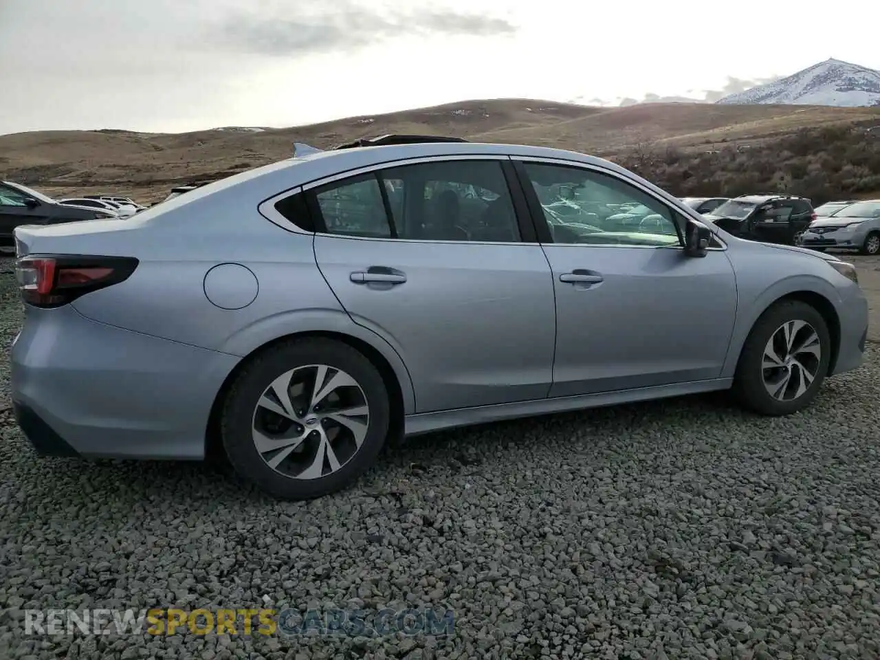 3 Photograph of a damaged car 4S3BWAB61M3016808 SUBARU LEGACY 2021
