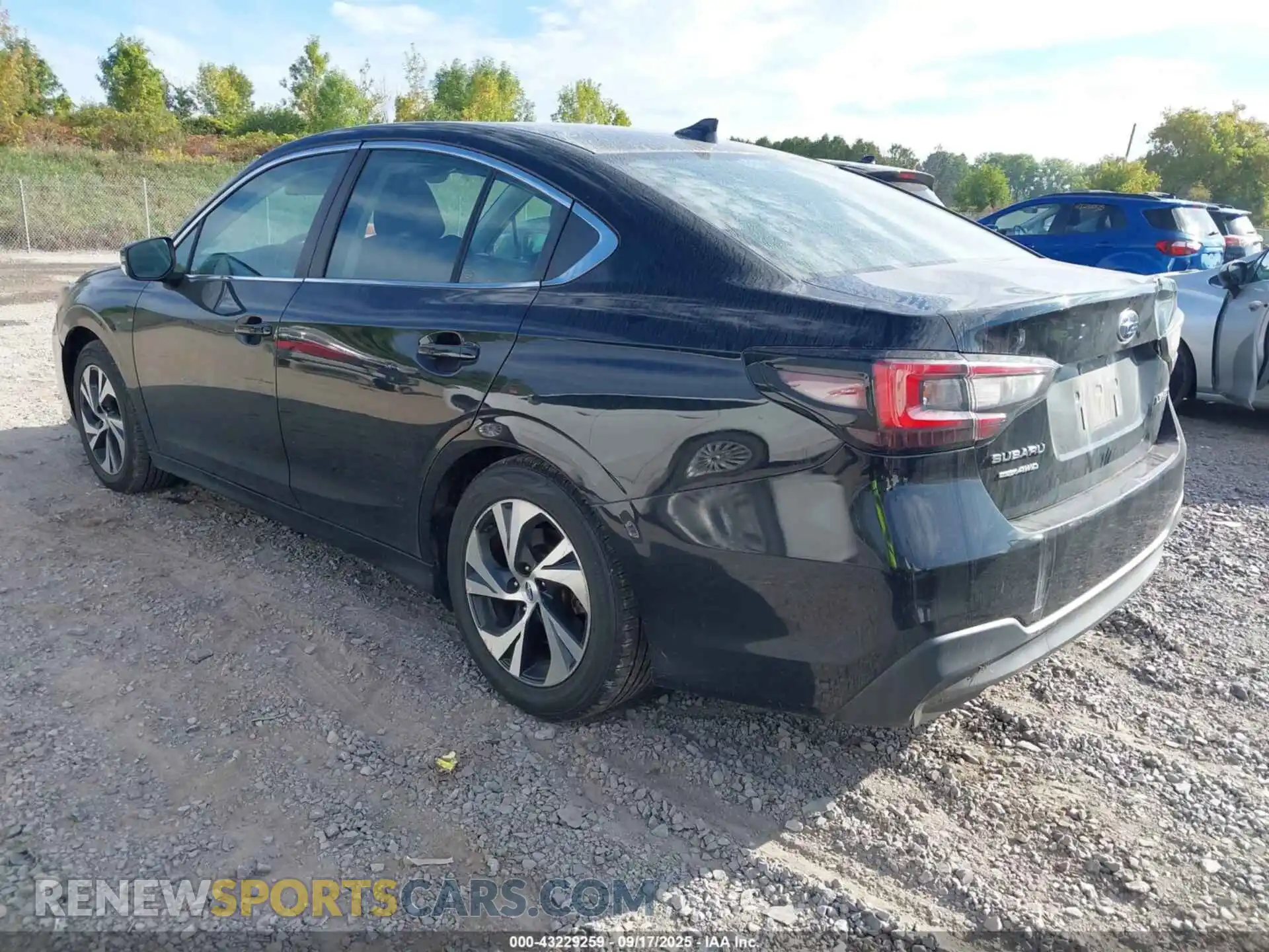 3 Photograph of a damaged car 4S3BWAC66M3003082 SUBARU LEGACY 2021